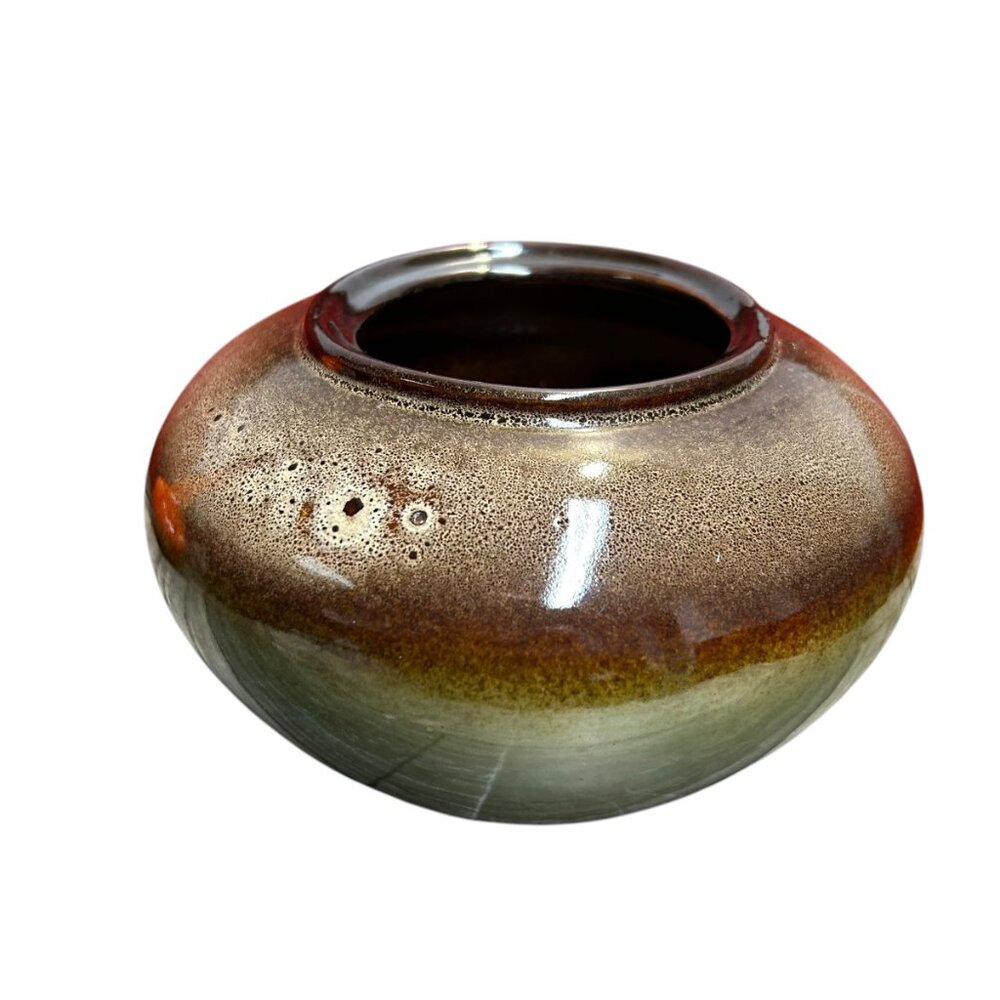 Seagull Pottery Bulb Shaped Vase